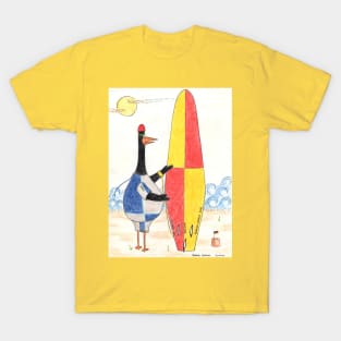 Penguin Surfing T-Shirt